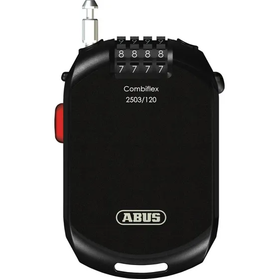 Abus Combiflex Kabelslot 2503/120 cm, zwart
