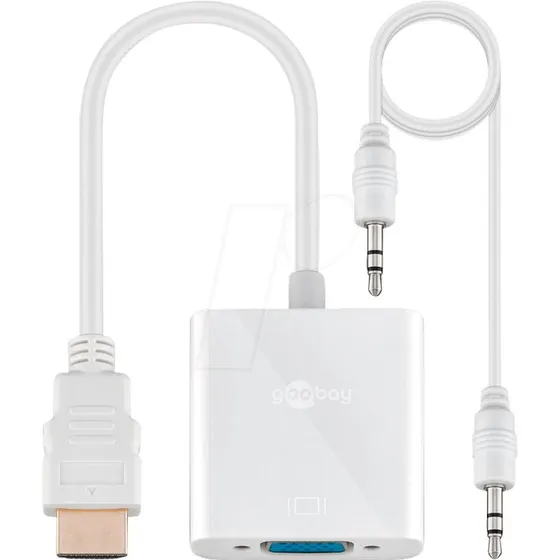 Goobay HDMI naar VGA-adapter (15-pins)