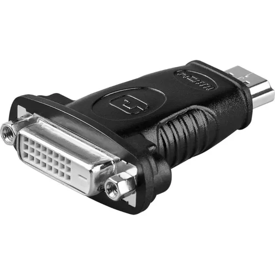 Goobay HDMI/DVI-D-adapter, verguld
