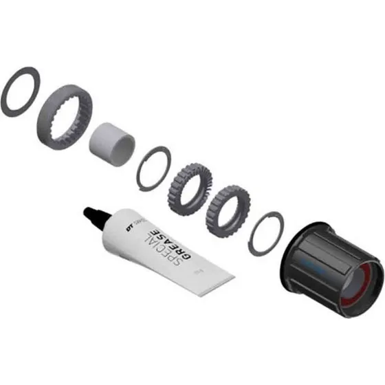 DT Swiss Cassette Body Shimano 11V 36 T Staal Zwart