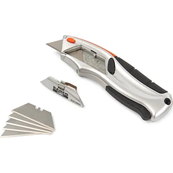 Bahco SQZ150003 Universeel Uitschuifmes met 6 Reservebladen