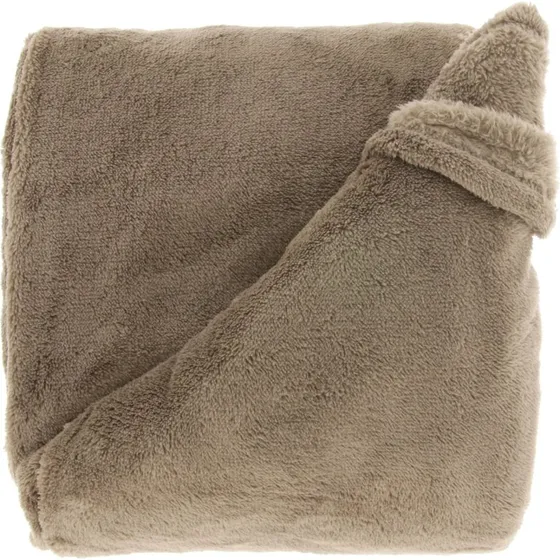 Unique Living Justin Plaid Taupe 150x200 cm