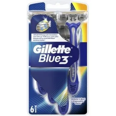 Gillette Blue3 Wegwerpscheermesjes 6 Stuks