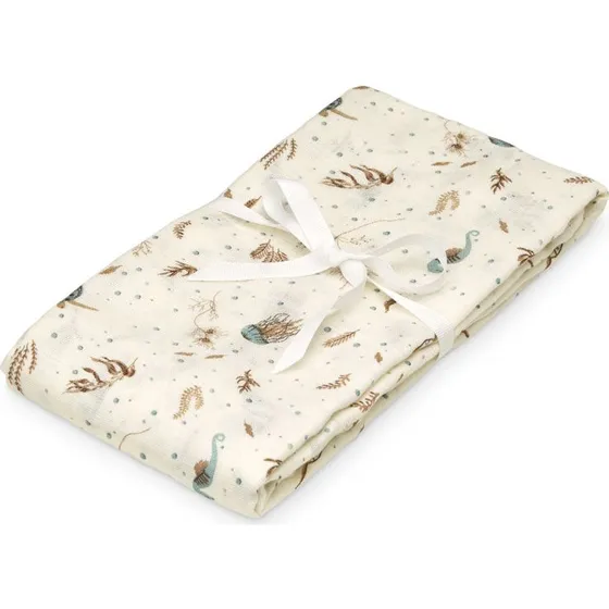Cam Cam Copenhagen Sea Garden Wikkeldoek 120x120 cm
