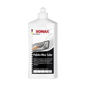 Sonax Polish + Wax Zwart voor zwarte lak