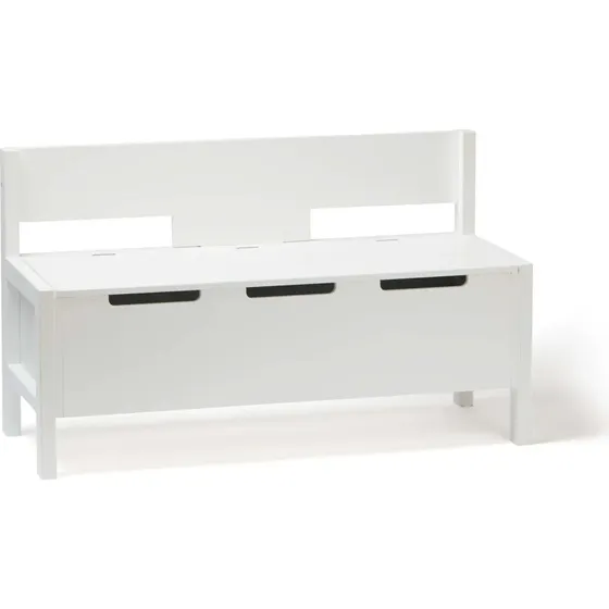 Kid's Concept Star bank met opbergruimte - Wit