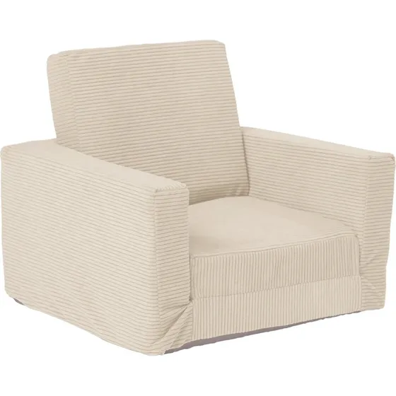 Kid's Concept Kinder fauteuil Striped - Opvouwbaar bedje