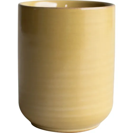 DBKD Burn Geurkaars Shiny Yellow - Honing, Freesia & Pioenroos