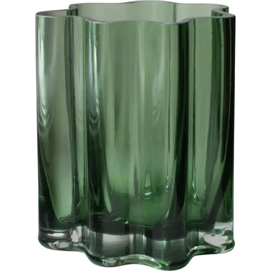 DBKD Filter Glazen Kaarshouder Green, Ø11,5x13 cm
