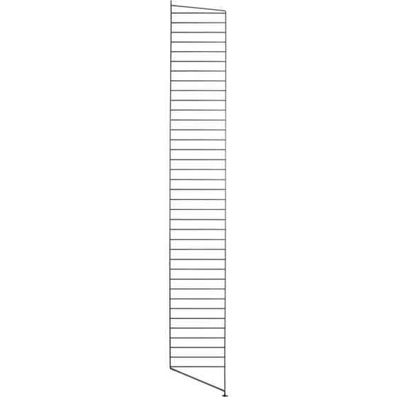 String Vloerpaneel, 30 x 200 cm, Zwart
