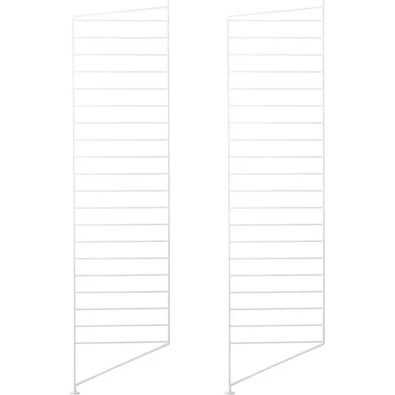 String System Vloerpaneel, 30 x 115 cm, Wit