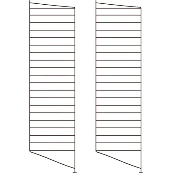 String Vloerpaneel, 30 x 115 cm, Donkerbruin