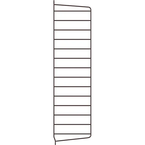 String Wandpaneel System, B 20 x H 75 cm, Donkerbruin