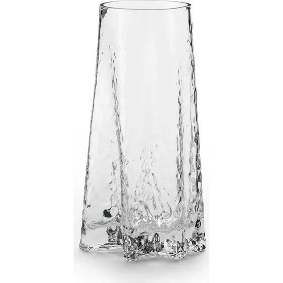 Cooee Design Gry vaas met structuur, 30 cm, Clear