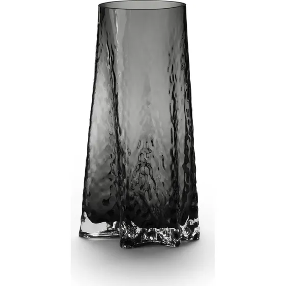 Cooee Design Gry vaas met structuur, 30 cm, Smoke