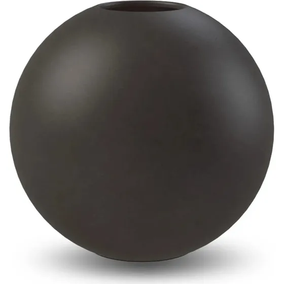 Cooee Design Ball vaas zwart, Ø 20 cm