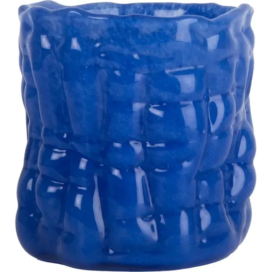 Byon Laranne Windlicht Ø10 cm Blauw
