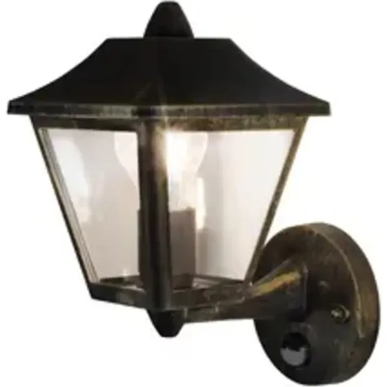 Ledvance ENDURA Classic Tradition 33cm Buitenlantaarn Zwart/Goud E27 IP44