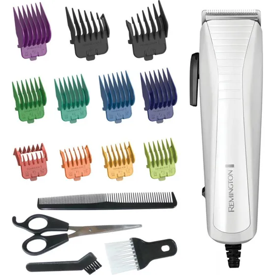 Remington ColourCut tondeuse HC5035  wit, 9 gekleurde kammen