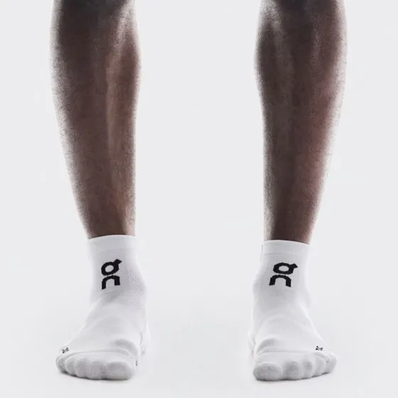 On Core Run Socks Mid 2-Pack - Grijs - Maat L