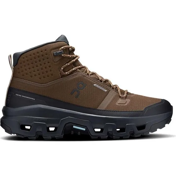 On Cloudrock Mid Waterproof Wandelschoenen - Bruin/Zwart - 42.5