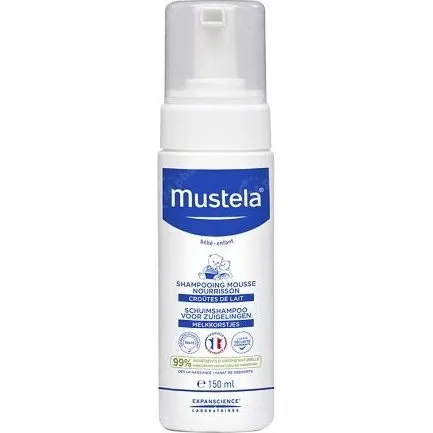 Mustela Bb-Enfant Melkkorstjes Schuimshampoo 150ml