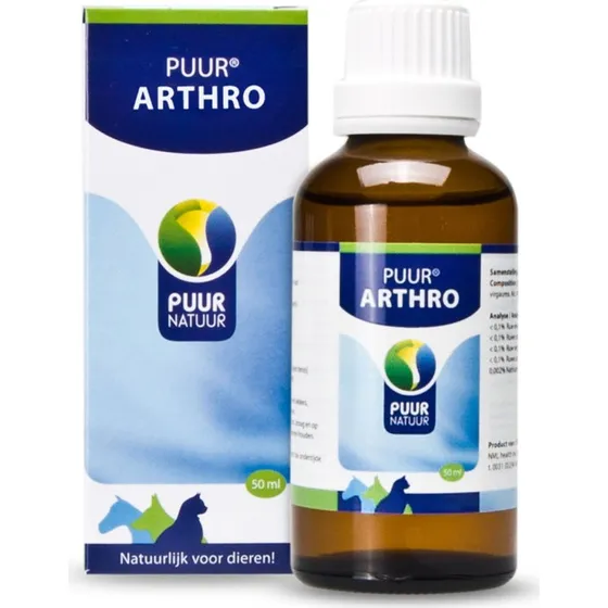 Puur Arthro 50 ml Gewrichtssupplement voor Huisdieren