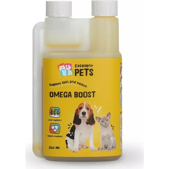 Excellent Pets Omega Boost 250 ml voor Hond en Kat