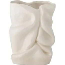 Bloomingville Fabrice Vaas, Wit, 21,5 cm