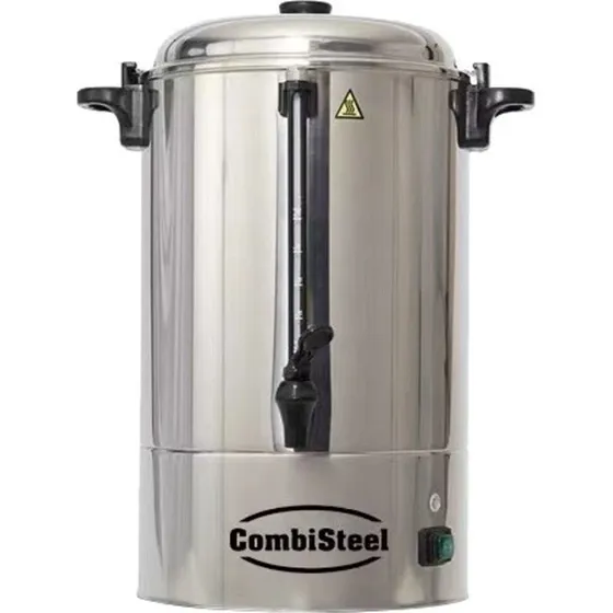 CombiSteel Koffiepercolator Dubbelwandig 6L - 40 Kopjes