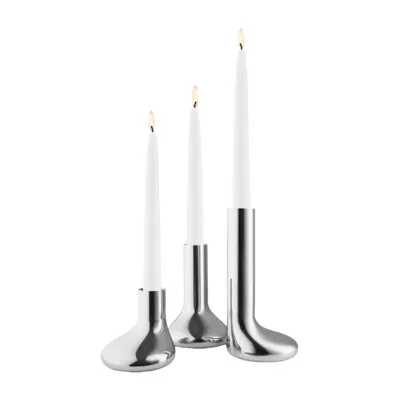Eva Solo Mellow Steel Kandelaar Set van 3