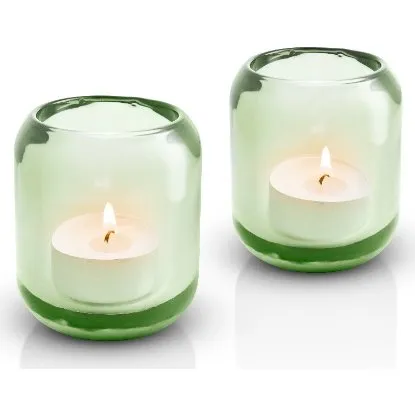 Eva Solo Acorn Waxinelichthouder Set van 2 Stuks, Jade