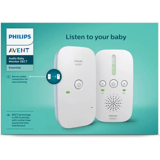 Philips Avent SCD503/26 Babyfoon met DECT-verbinding - Wit