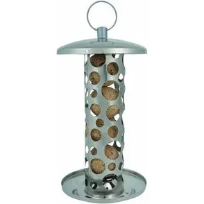 Esschert Design RVS Voedersilo voor 4 Vetbollen