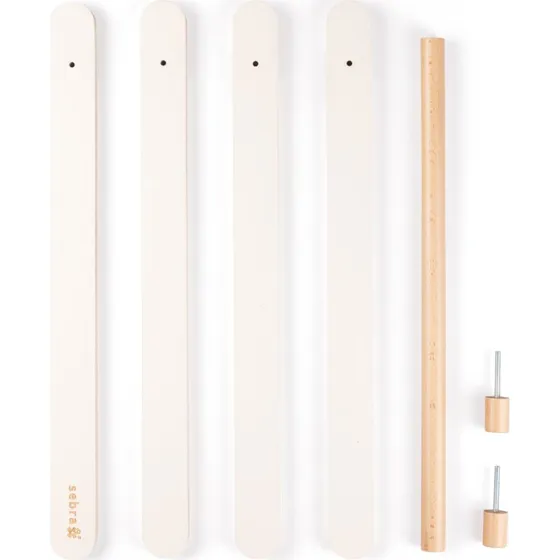 Sebra Baby Gym – Houten Activiteitenramen met Speelgoed