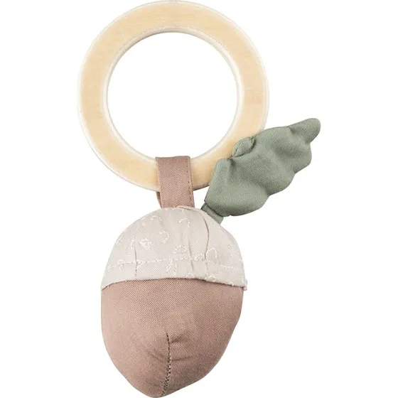 Sebra Rammelaar Acorn biologisch katoen beige