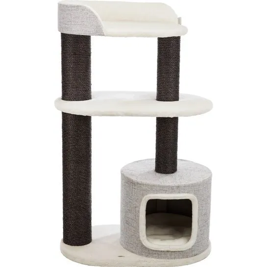 Trixie Krabpaal XXL Cara Wit/Grijs 78x48x128 cm