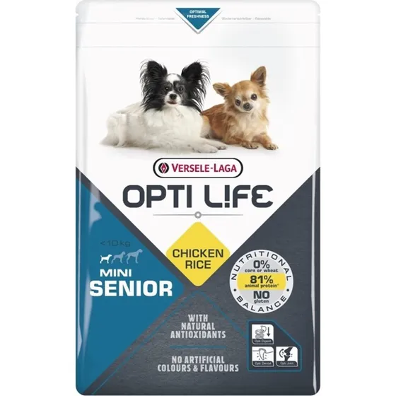 Opti Life Senior Mini Hondenvoer 2.5 kg