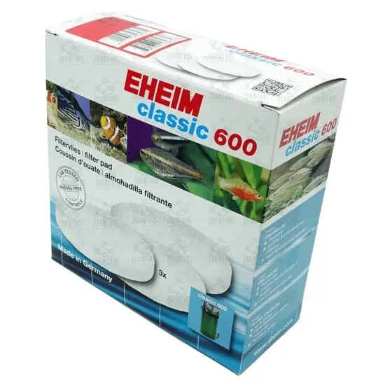 Eheim Wadding Kussens 3 stuks voor Klassiek 600