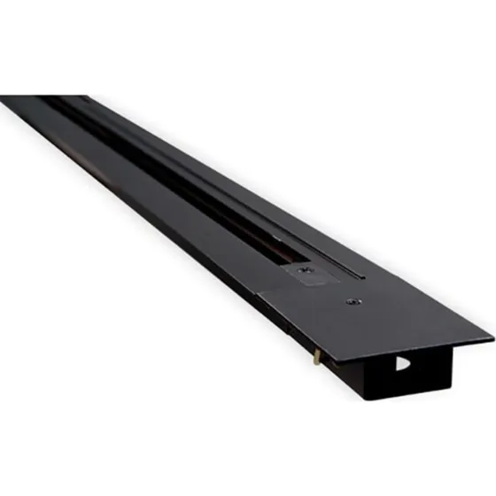 HLW LED Prixa Spanningsrail 1m Zwart