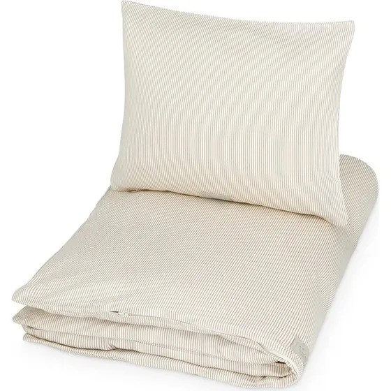 Cam Cam Copenhagen Junior Beddengoed Classic+ Strepen Camel 100x140cm