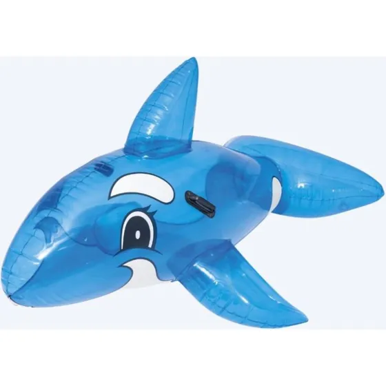 Bestway Whale Ride-On Opblaasbare Walvis - Blauw - 157 x 94 cm