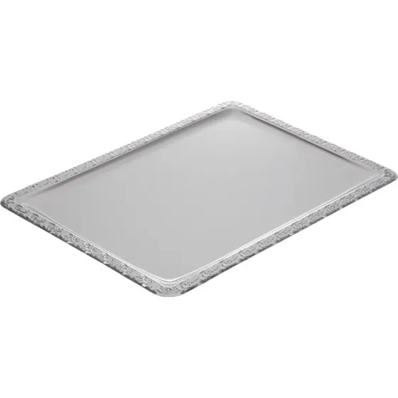APS RVS Serveerschaal 50x36cm met versierde rand