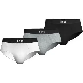 BOSS One Slip 3-pack - Wit/Grijs/Zwart - Maat L