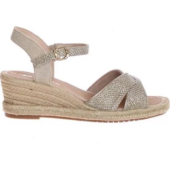 Tamaris Dames Sandalen 1-28367-42 - Lichtgoud