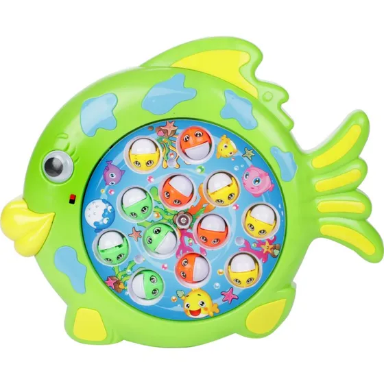 Toi-Toys Visspel Draaischijf met Geluid, 3 Hengels