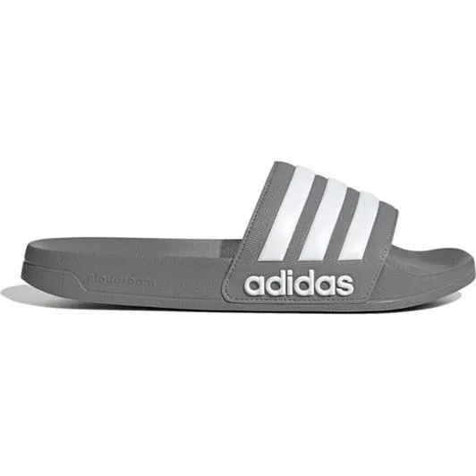 adidas Adilette Shower Badslippers - Grijs/Wit