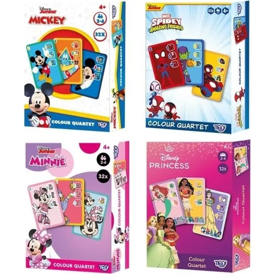 Disney Princess Kwartet - 32 Kaarten