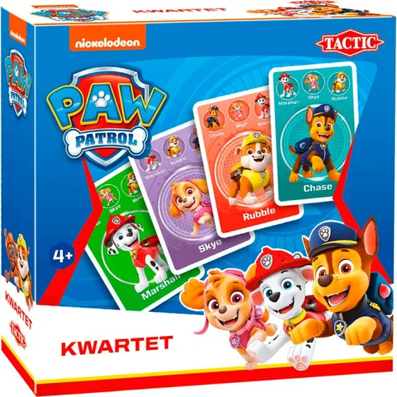 Paw Patrol Kwartet - 32 Kaarten voor Vanaf 4 Jaar