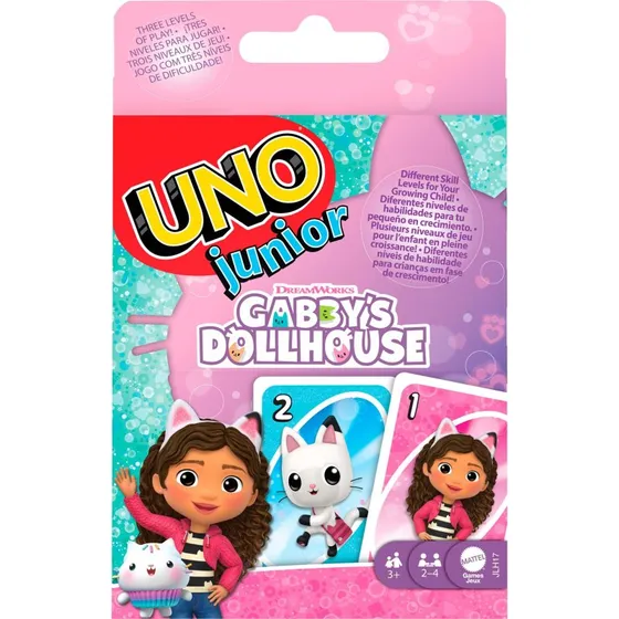 UNO Junior Gabby's Dollhouse Kaartspel